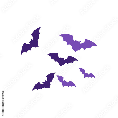 Flying Bats for Halloween Decoration