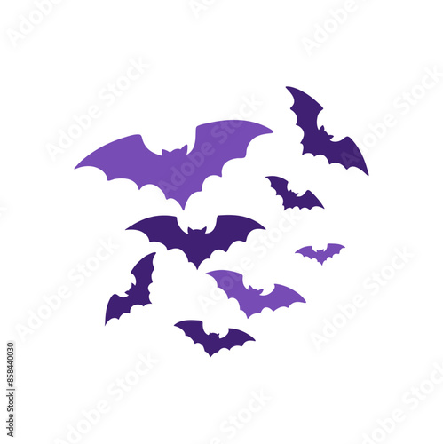 Flying Bats for Halloween Decoration