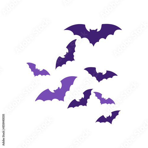 Flying Bats for Halloween Decoration