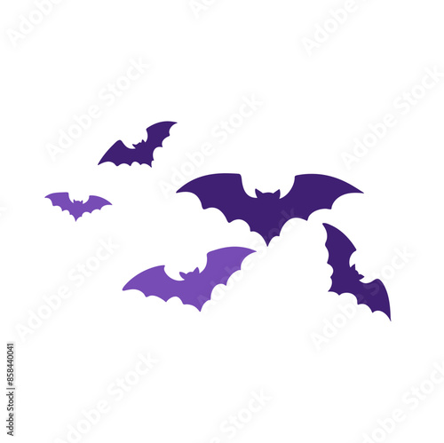 Flying Bats for Halloween Decoration