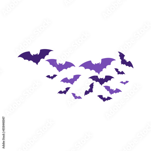 Flying Bats for Halloween Decoration