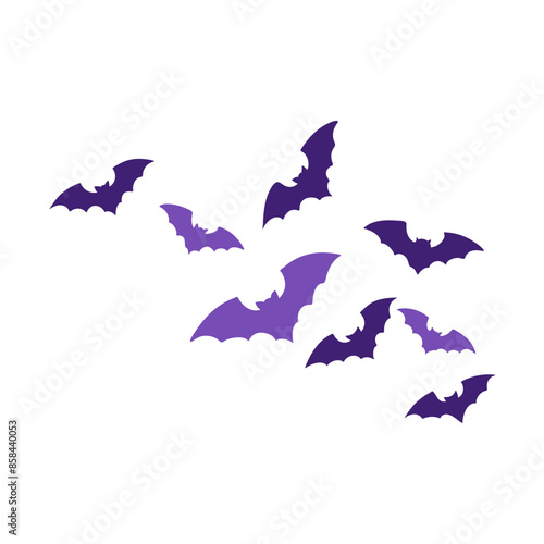 Flying Bats for Halloween Decoration