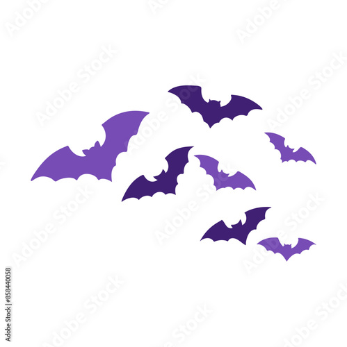 Flying Bats for Halloween Decoration