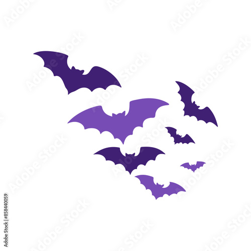 Flying Bats for Halloween Decoration