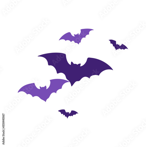 Flying Bats for Halloween Decoration