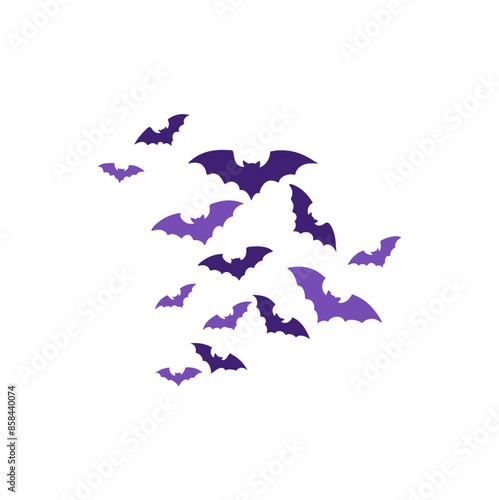 Flying Bats for Halloween Decoration