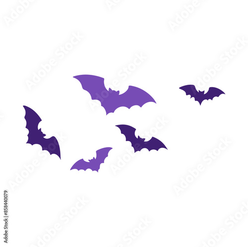 Flying Bats for Halloween Decoration