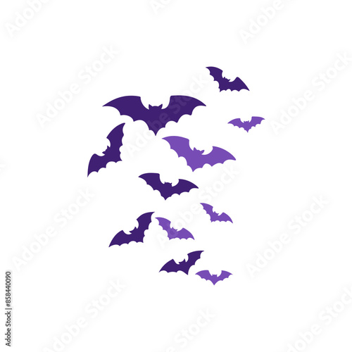 Flying Bats for Halloween Decoration