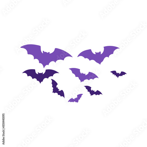Flying Bats for Halloween Decoration