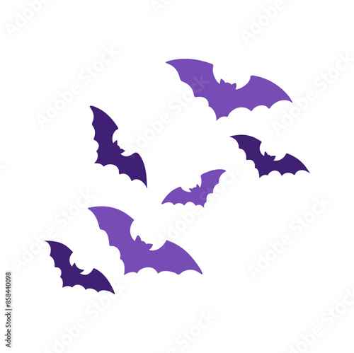 Flying Bats for Halloween Decoration