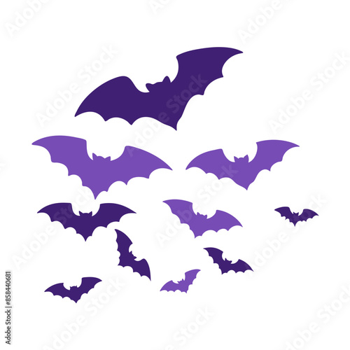 Flying Bats for Halloween Decoration