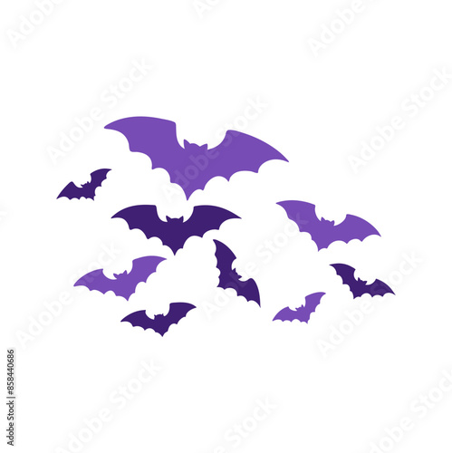 Flying Bats for Halloween Decoration