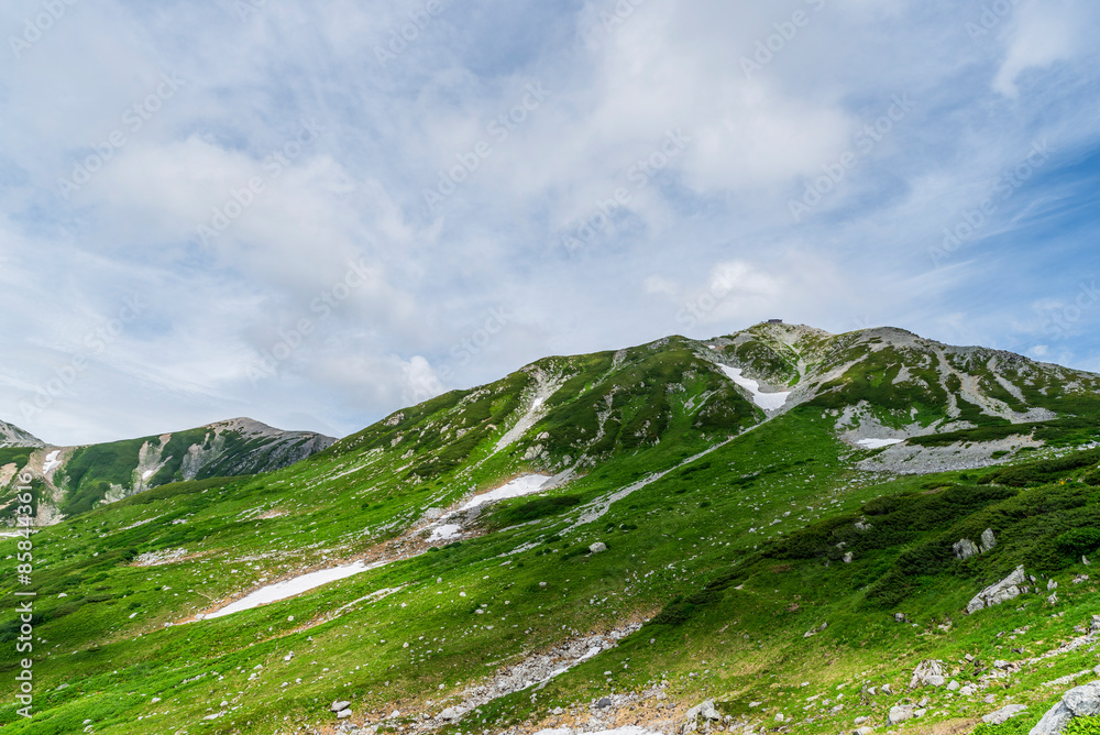 Fototapeta premium 立山連峰 富山県立山町