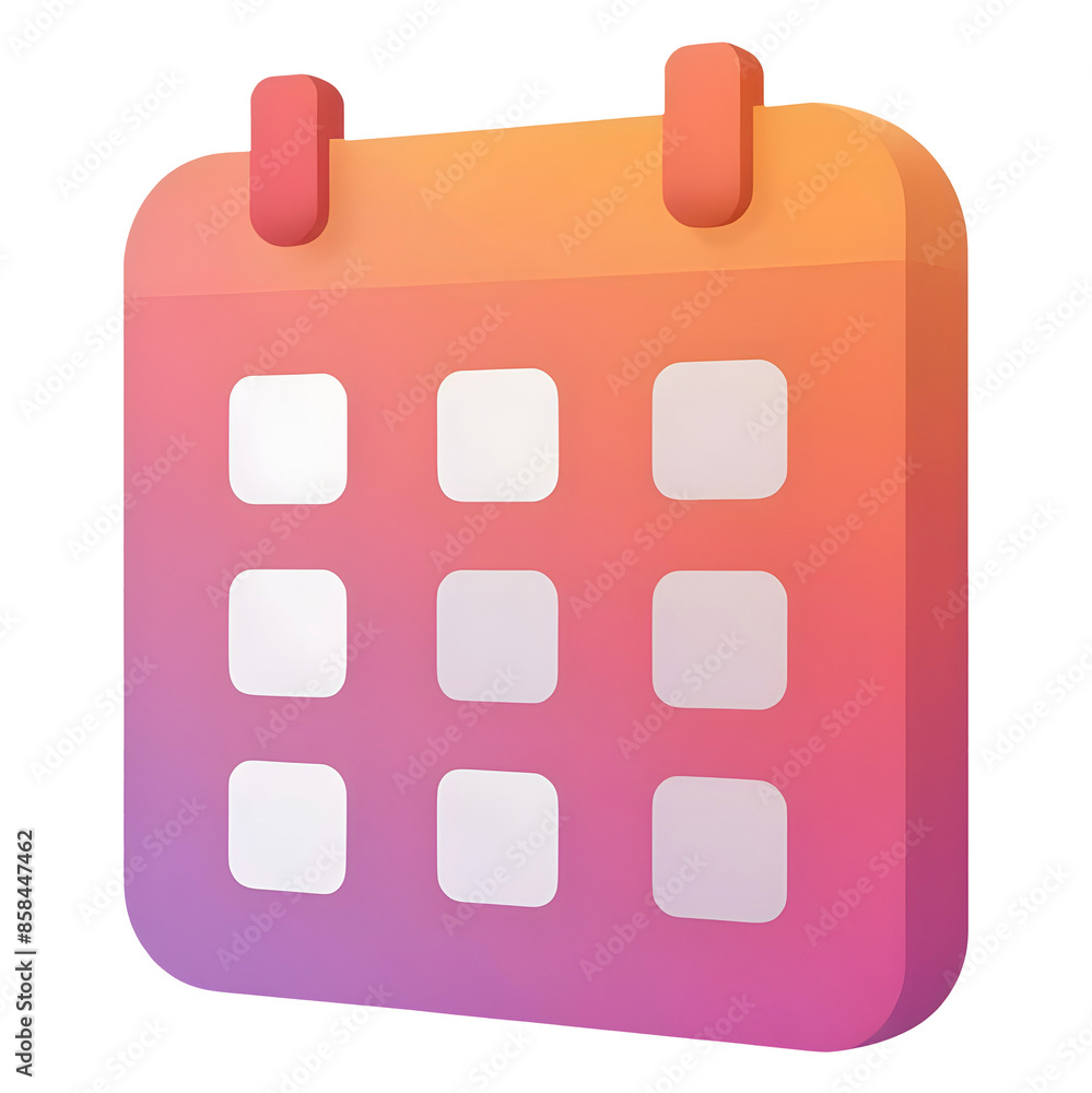 Calenda 3d icon Calenda 3d icon