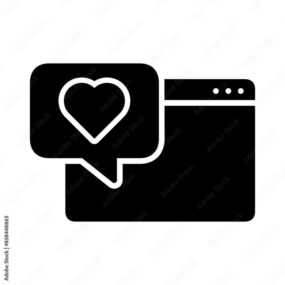 love feedback icon vector design illustration template love feedback icon vector design illustration template