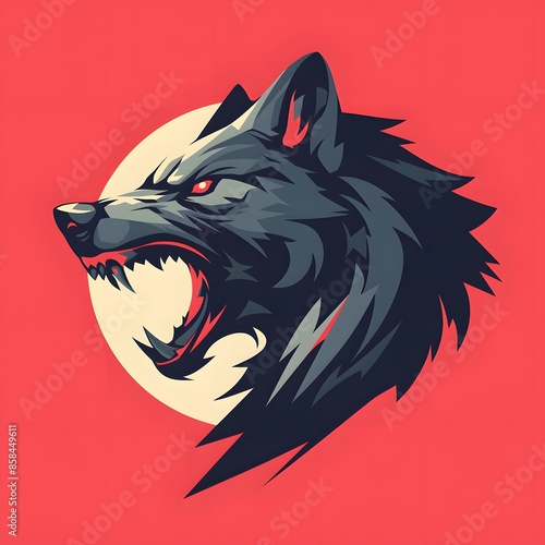wolf head mascot