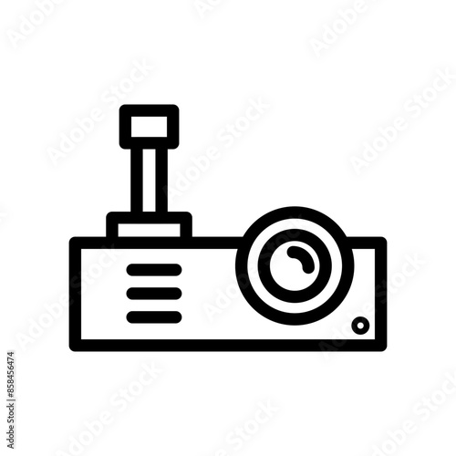 Projector Icon Perfect for Presentations and Home Theater Illustrations