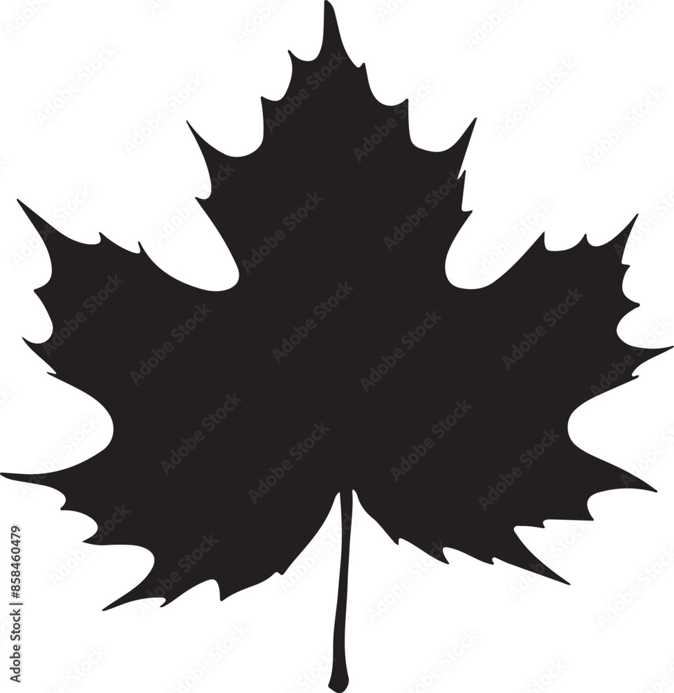 maple leaf silhouette maple leaf silhouette