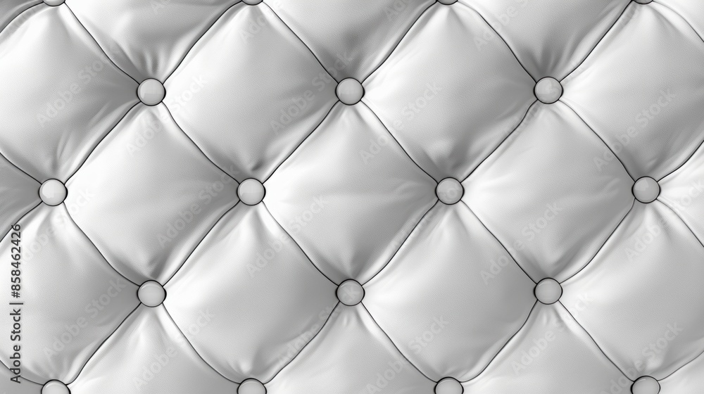 White leather quilted couch cushion texture White leather quilted couch cushion texture