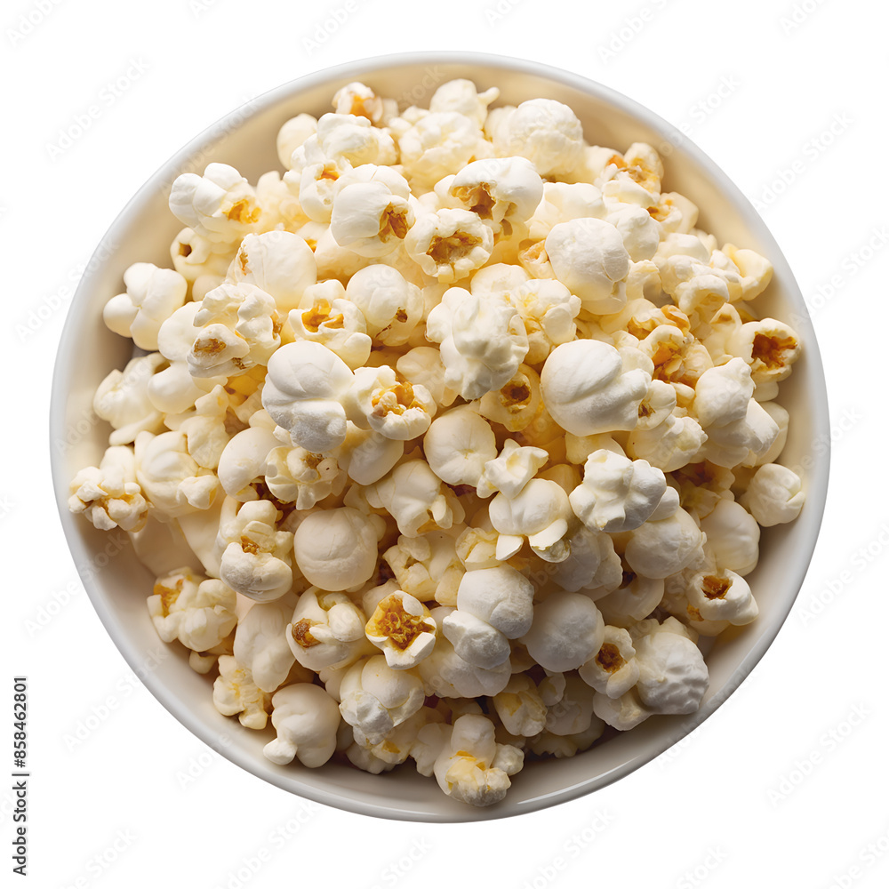 Popcorn on Transparent Background Popcorn on Transparent Background
