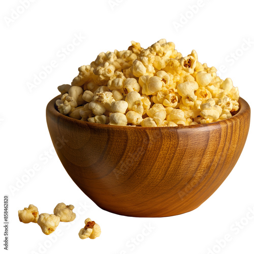 Popcorn on Transparent Background
