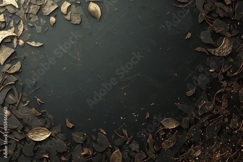 Dark abstract background with dynamic design elements included