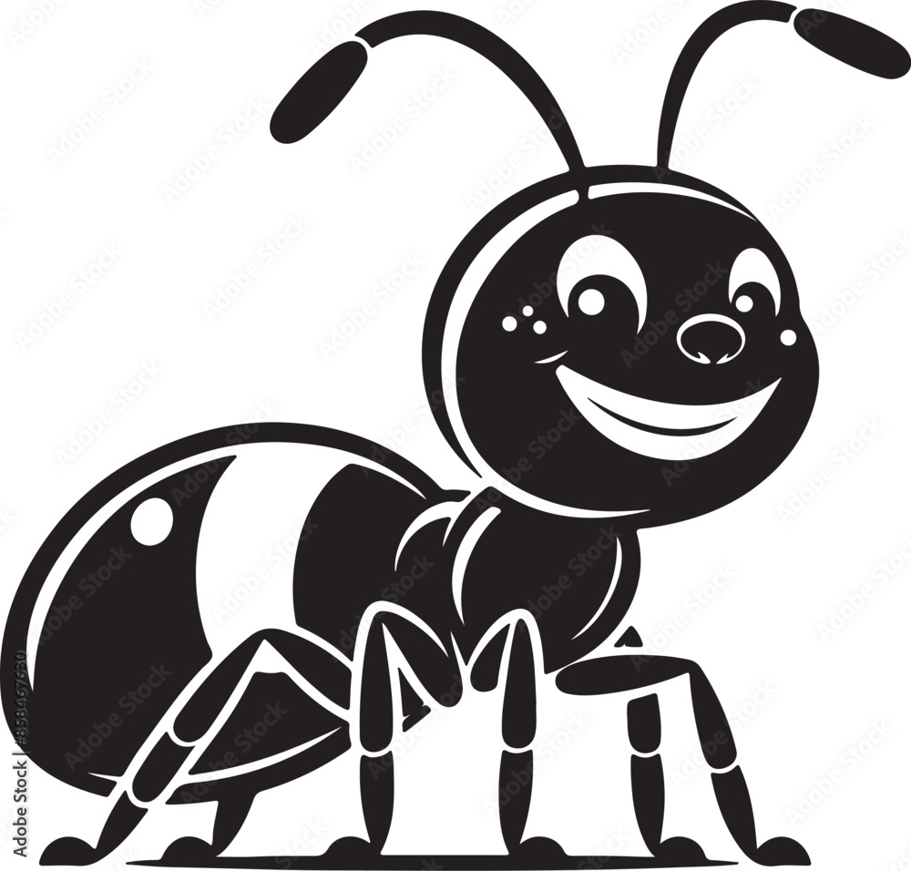 Ant silhouette vector illustration.eps Ant silhouette vector illustration.eps
