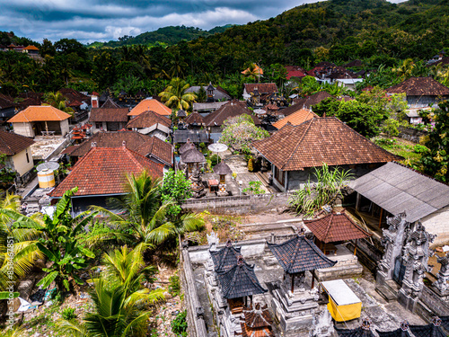 Village of Pejukutan on Nusa Penida, Indonesia photo