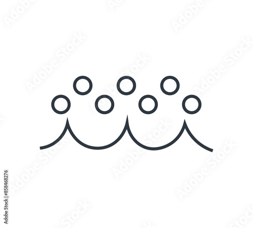 Washing solution symbol

