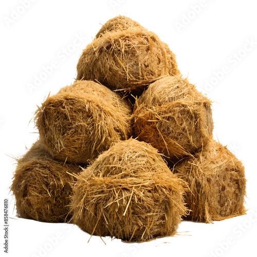 Haystack on Transparent Background