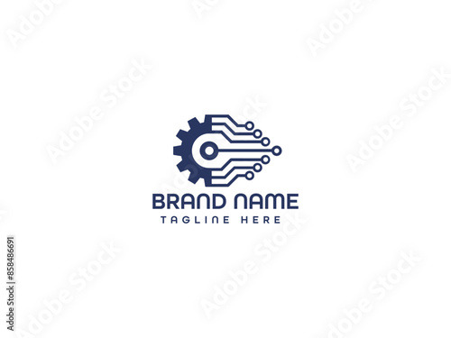 Wallpaper Mural Technology Business Logo Vector Template. Torontodigital.ca