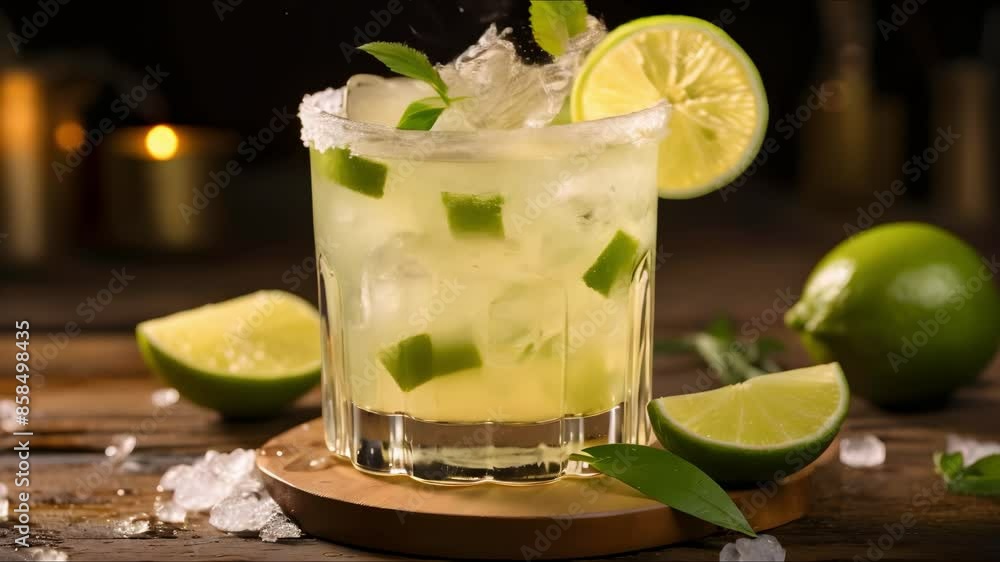 custom made wallpaper toronto digitalIsolated margarita cocktail on white background. Concept Beverages, Margarita Cocktail, Isolated Objects, White Background