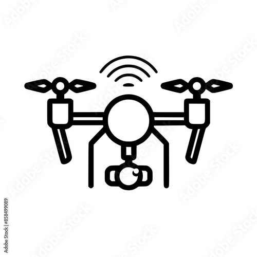 Drone icon, Drone illustration, drone png, drone svg, drone vector, technology icon, nature icon, robot icon, web icon, business icon, Files for Cricut, Craft Supplies Tools, Clip Art Image Files, Can