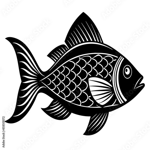 Hawaiian fish vector illustration