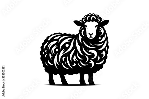 Animal silhouette vector design Eps