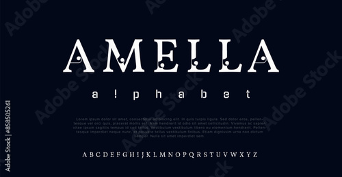 Modern  stylish small alphabet letter logo design.