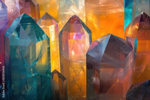 Prismatic Crystal Reflections photo