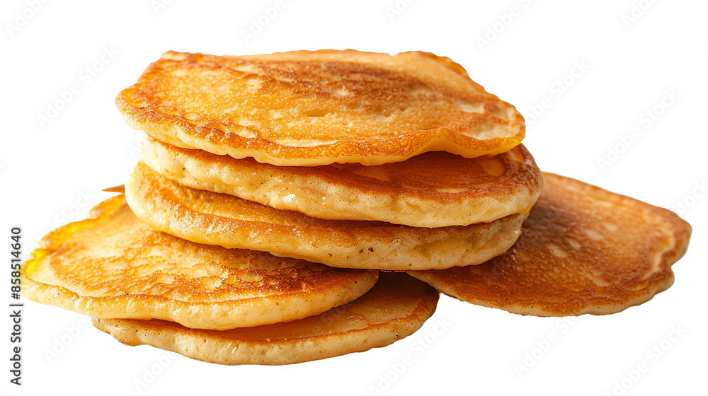 Buttermilk Pancakes Stack with Golden Butter and Syrup on Transparent Background - Delicious Homemade Breakfast Food for Morning Brunch or Dessert. Buttermilk Pancakes Stack with Golden Butter and Syrup on Transparent Background - Delicious Homemade Breakfast Food for Morning Brunch or Dessert.