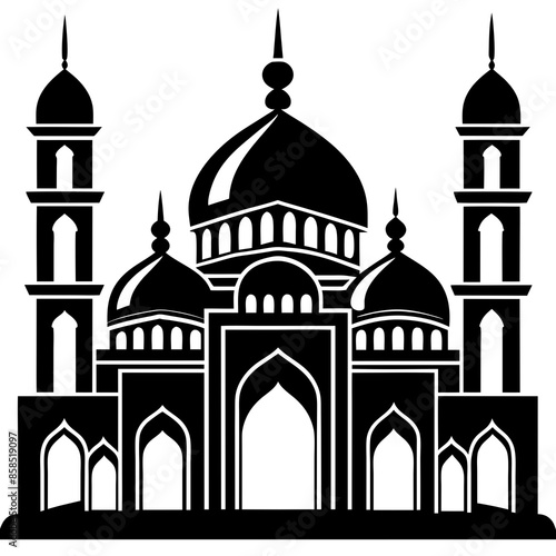 Mosque vector illustration