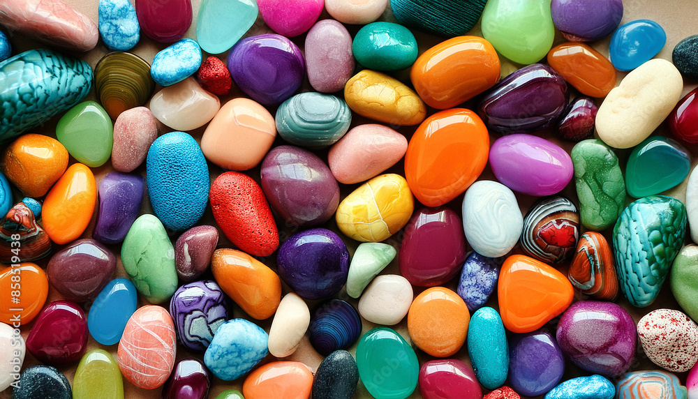 background of colorful gemstones background of colorful gemstones
