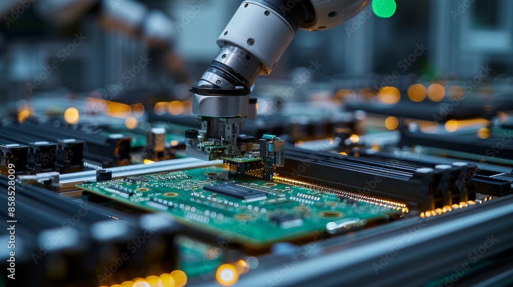 Automated Circuit Board Assembly Process Automated Circuit Board Assembly Process