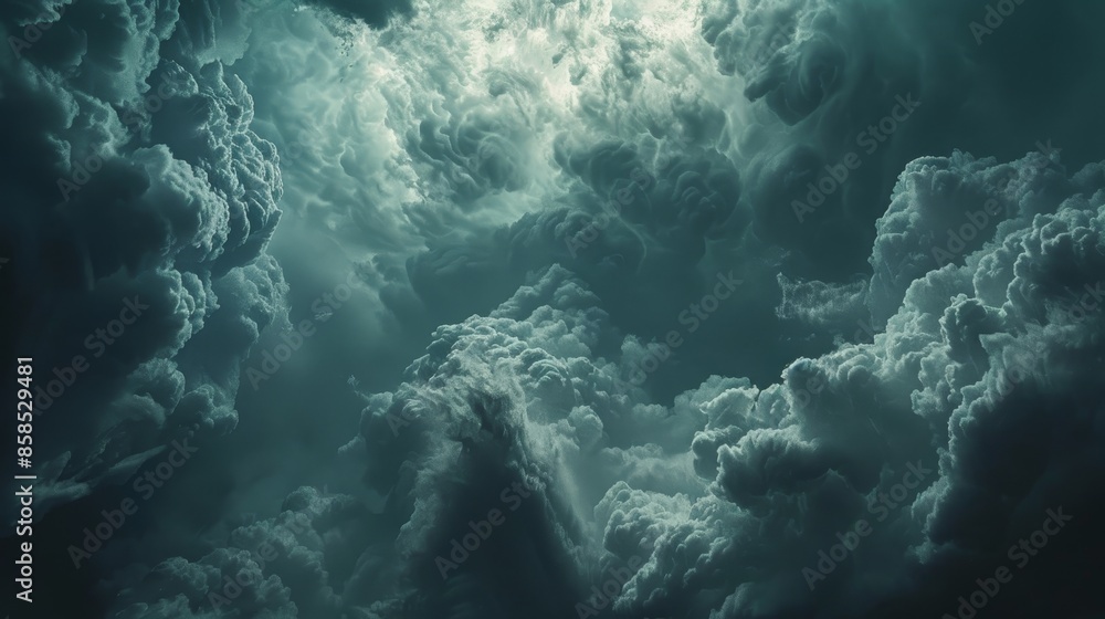 Dramatic cloudscape during the day Dramatic cloudscape during the day