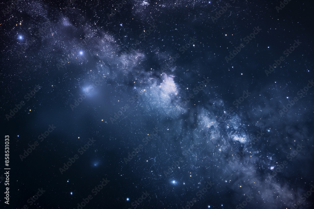 Naklejka premium background with stars