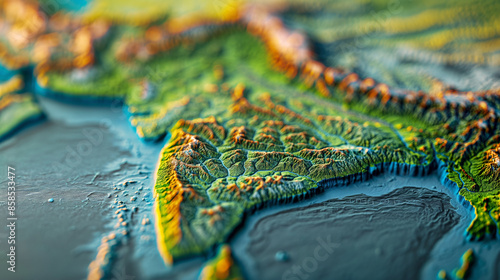 Indian Map Geographical 