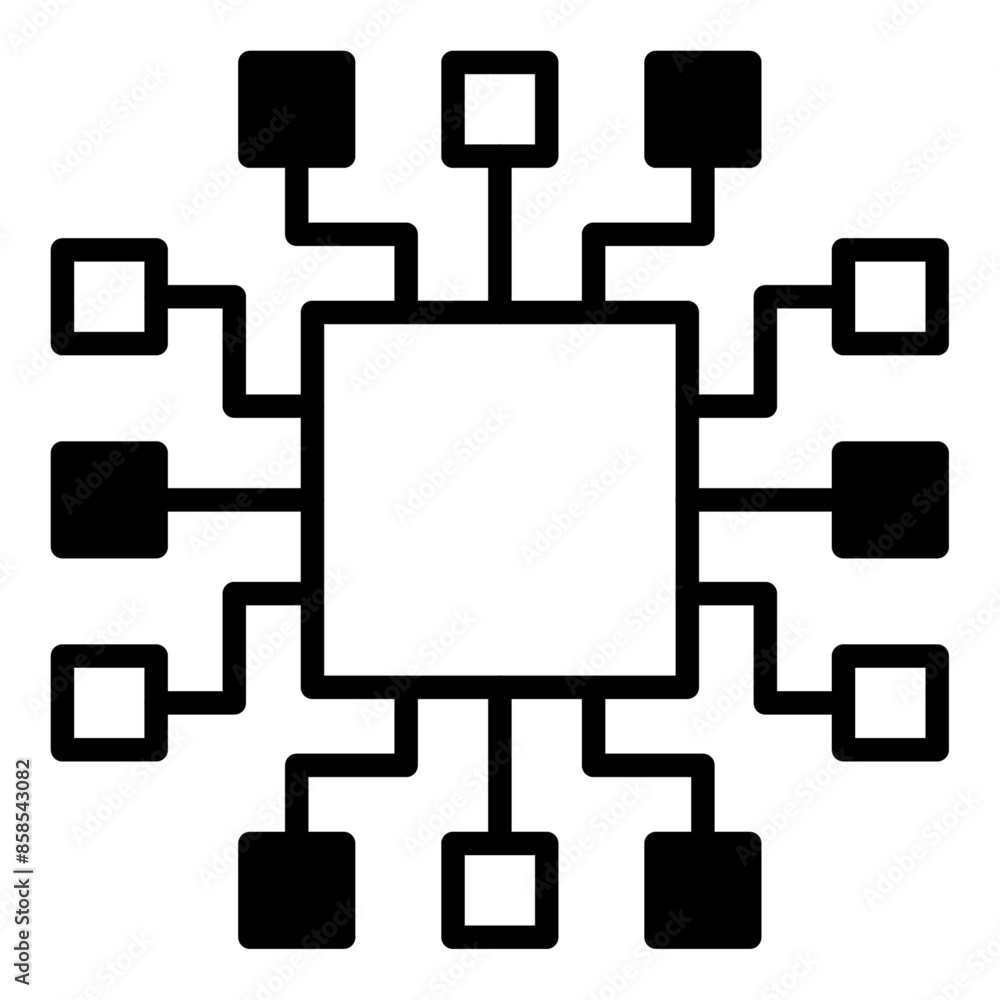 Big data glyph icon vector for mobile app, website, logo and presentation design. Big data glyph icon vector for mobile app, website, logo and presentation design.