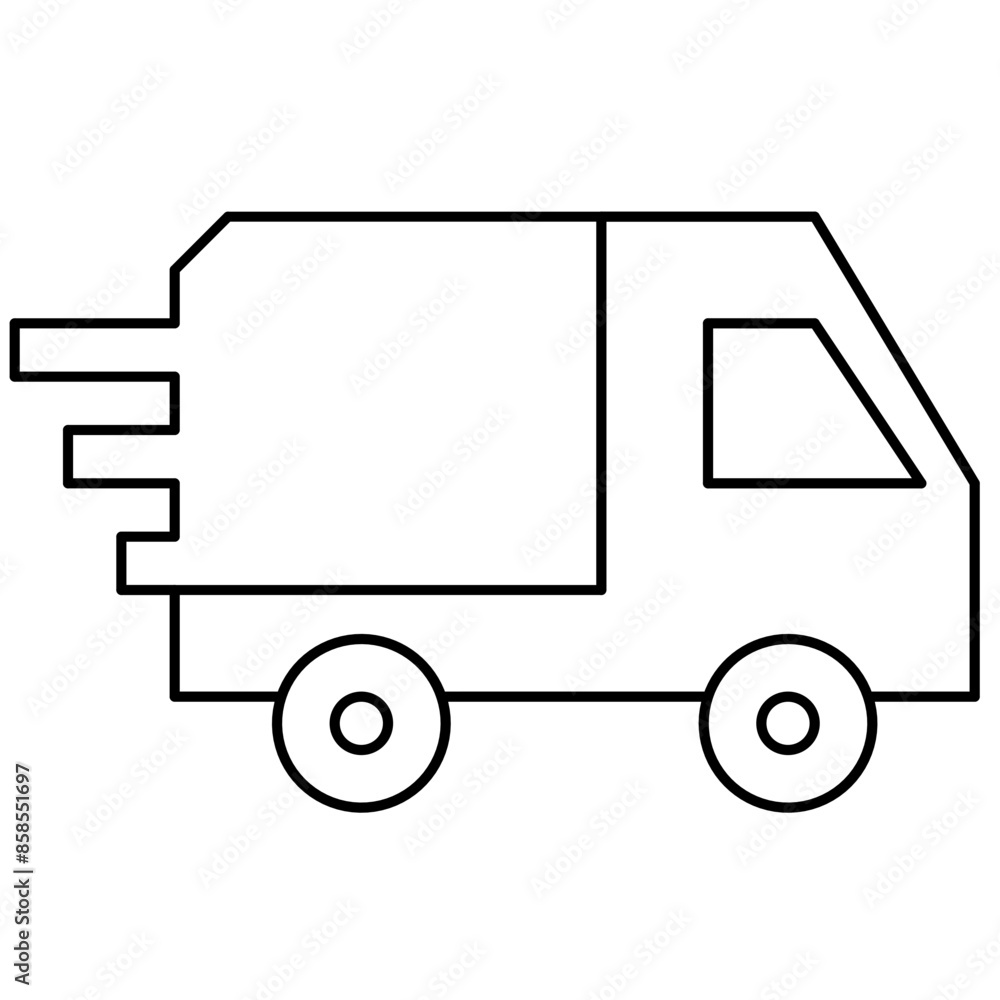 truck delivery icon vector design element truck delivery icon vector design element