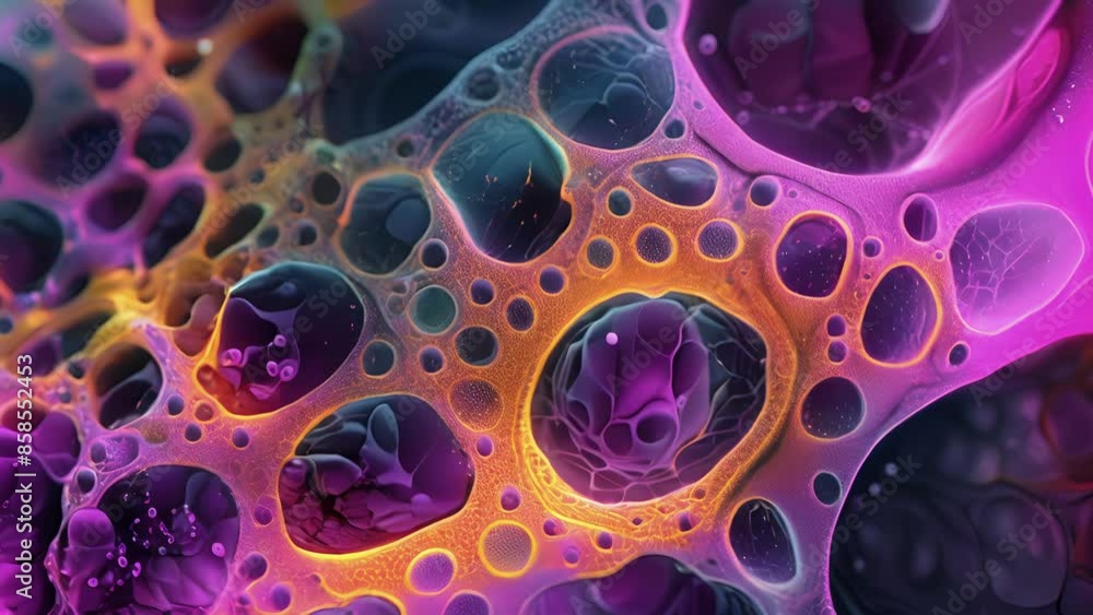 Overlay animation of the bat membrane and the underlying vessels emphasizing the role of the membrane in regulating nutrient transport and preventing leakage. Overlay animation of the bat membrane and the underlying vessels emphasizing the role of the membrane in regulating nutrient transport and preventing leakage.