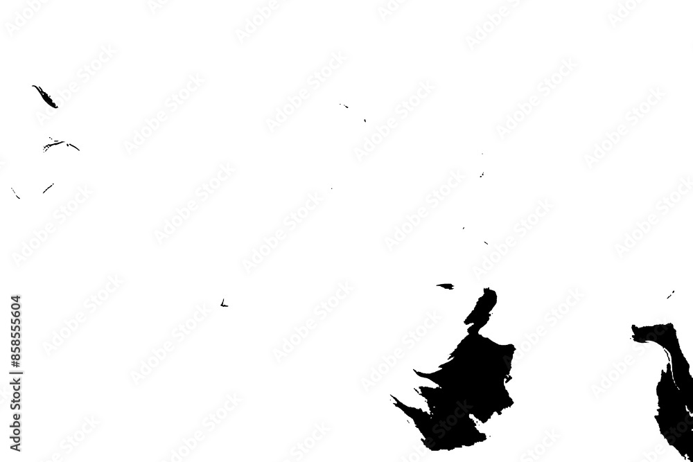 Captivating Black and White Photograph of Ink Splatters Captivating Black and White Photograph of Ink Splatters