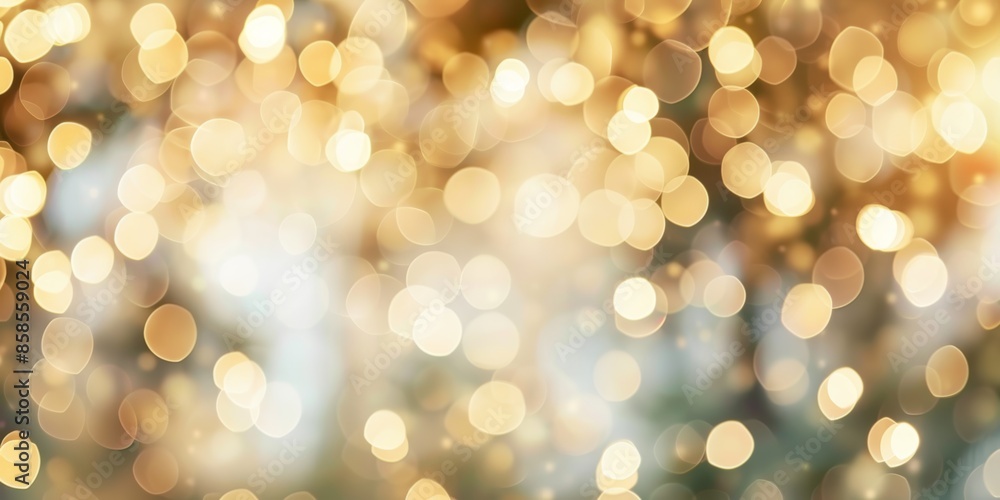 Abstract cream background with blurry festival lights and outdoor celebration bokeh Abstract cream background with blurry festival lights and outdoor celebration bokeh