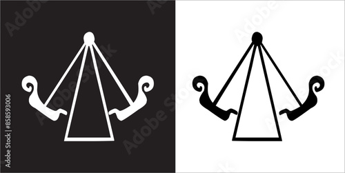  IIlustration Vector graphics of Amusement Park icon